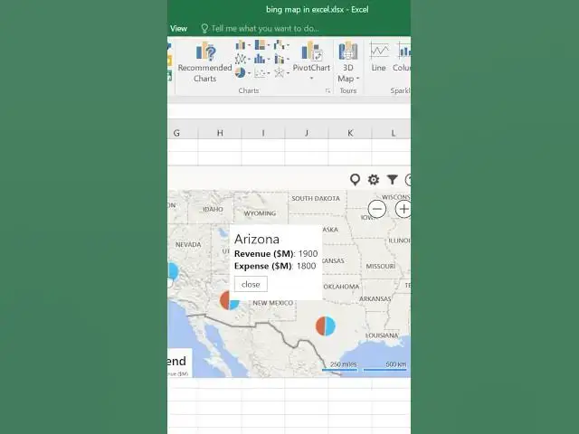 'Video thumbnail for How to create Map Charts in Excel? | Excel Tricks #shorts #excel'