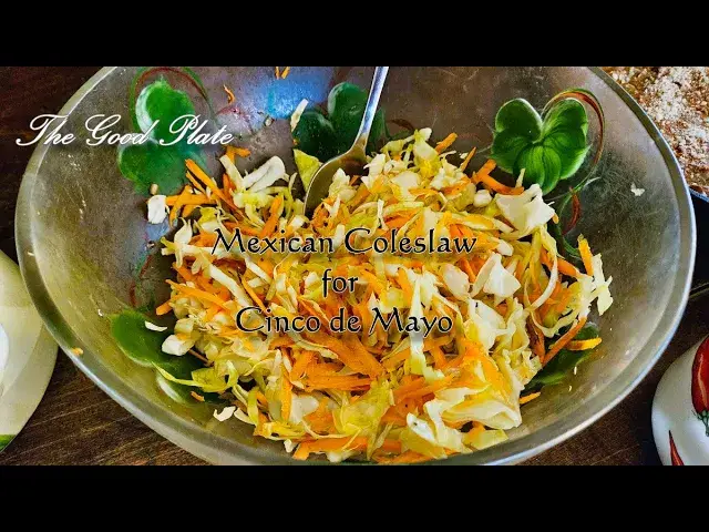 'Video thumbnail for Mexican Coleslaw'