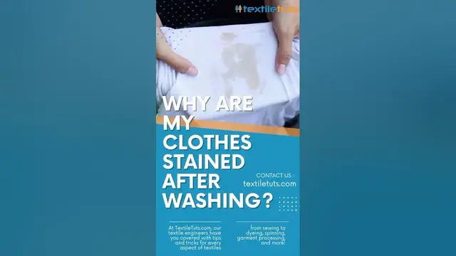 'Video thumbnail for The Real Reason Behind Post Wash Stains | Real Truth Why Your Clothes Are Still Stained After Wash'