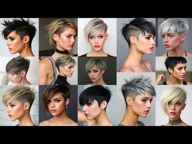 'Video thumbnail for Short Edgy Hairstyles to Rock Your Look in 2025'