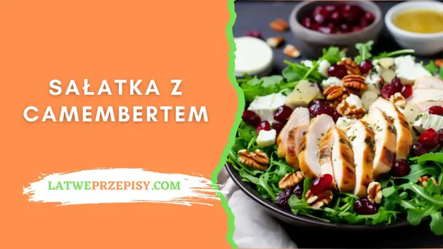 'Video thumbnail for Sałatka Z Camembertem Przepis - LatwePrzepisy.com'