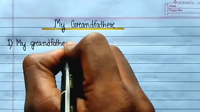'Video thumbnail for 10 Lines Essay on Grandfather in English ⬆︎'