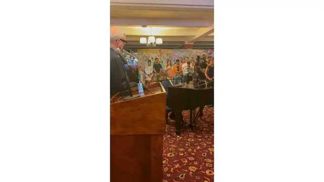 'Video thumbnail for Video: The Company of SOME LIKE IT HOT and Darlene Love Pay Tribute To Tina Turner At Sardi's'