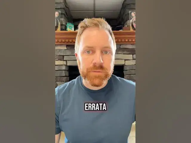 'Video thumbnail for We got #dnd errata!'