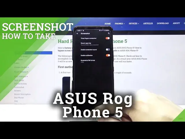 'Video thumbnail for Capture Screen on ASUS ROG Phone 5 – Use Gestures to Take Screenshot'