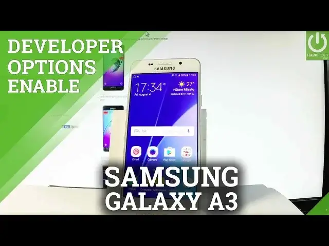 'Video thumbnail for SAMSUNG Galaxy A3 (2016) DEVELOPER OPTIONS / USB Debugging'