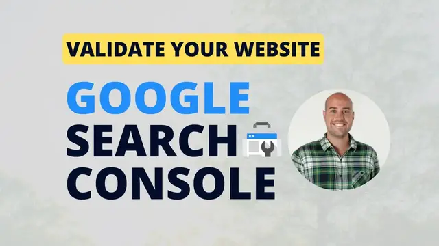 'Video thumbnail for How to Validate your Website in GSC (Google Search Console) | jcchouinard.com'