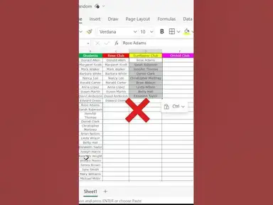 'Video thumbnail for How to Create Random Teams in Excel (with Formula) #shorts #excel'