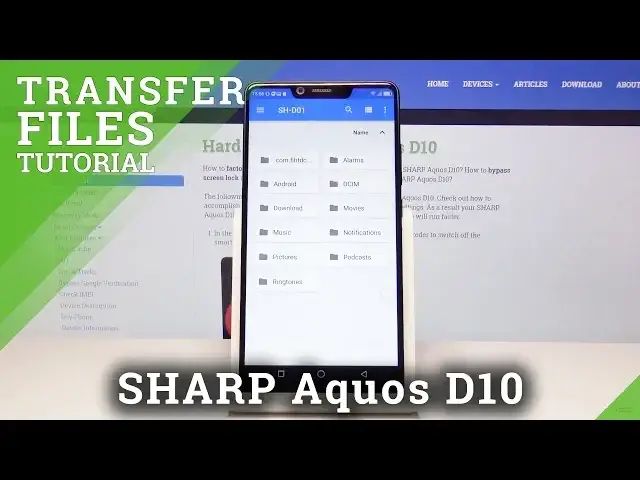 'Video thumbnail for How to Transfer Data in SHARP Aquos D10 - Move Files to SD Card'