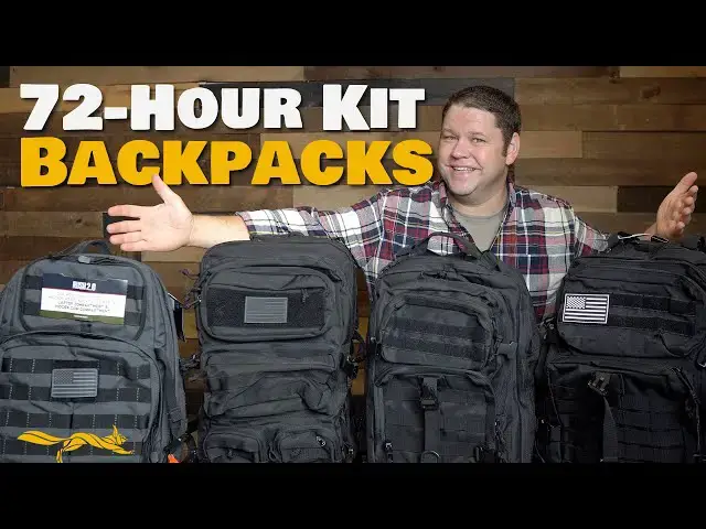 'Video thumbnail for I Bought 4 Backpacks to Compare for 72-Hour Kits'