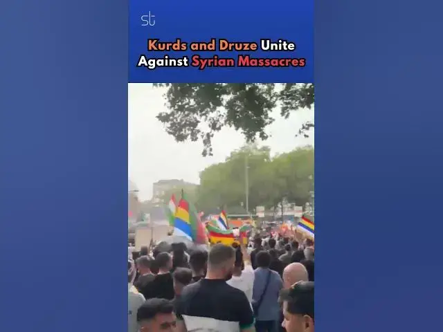 'Video thumbnail for Kurds and Druze Unite Against Syrian Massacres'