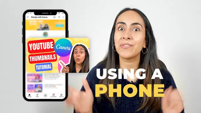 'Video thumbnail for How to Make Youtube Thumbnails on your PHONE (Easy & FREE)'
