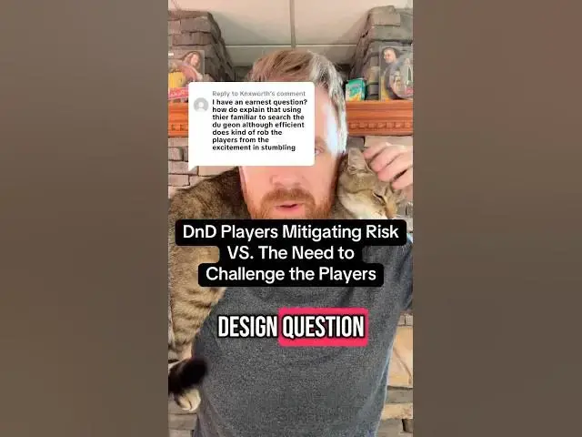 'Video thumbnail for DnD players scouting with their familiar are being smart'