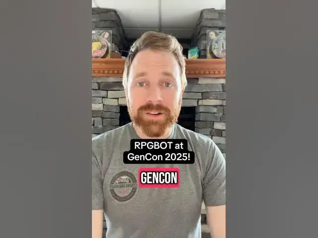 'Video thumbnail for RPGBOT will be at GenCon!'