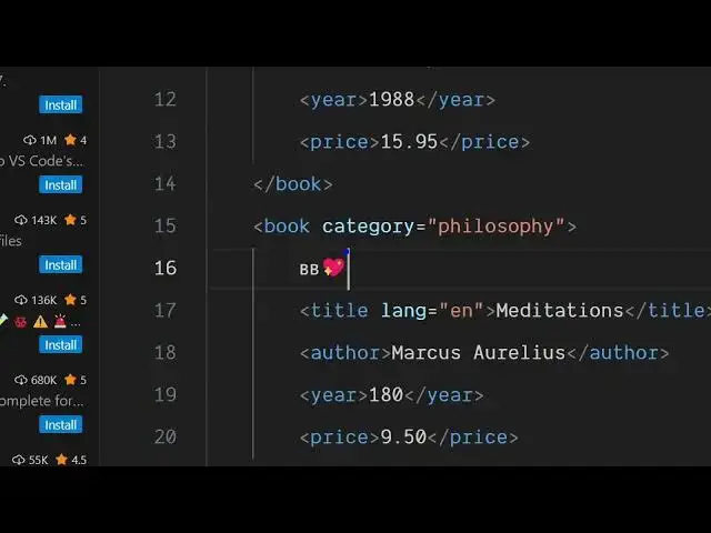'Video thumbnail for How to Insert Emoji Snippets in Source Code in VSCode IDE'