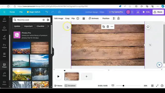 'Video thumbnail for Polaroid Animation Slideshow in Canva l easy canva'