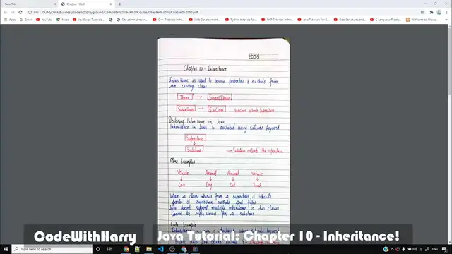'Video thumbnail for Inheritance in Java'