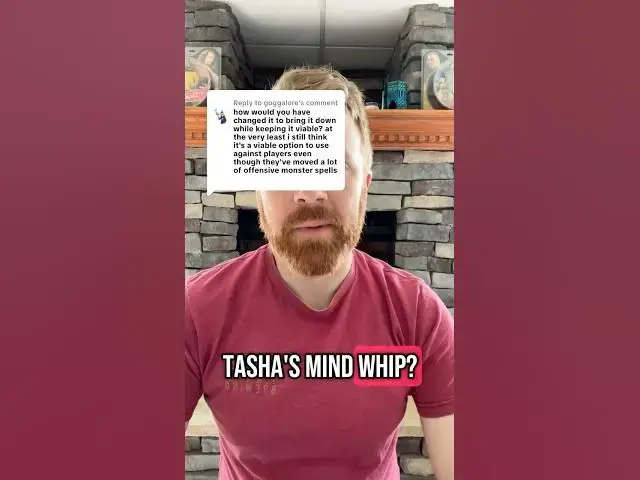 'Video thumbnail for How should we balance Tasha’s Mind Whip for the 2024 DnD rules?'