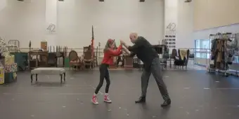 'Video thumbnail for Video: First Look at ANNIE Rehearsals in New York City'