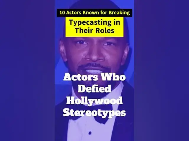 'Video thumbnail for 10 Actors Who Defied Hollywood’s Limits: Breaking Free from Typecasting'
