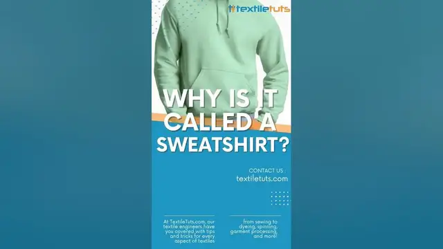 'Video thumbnail for Why Is It Called A Sweatshirt? | "The Sweatshirt Mystery Unraveled!" | #shorts'