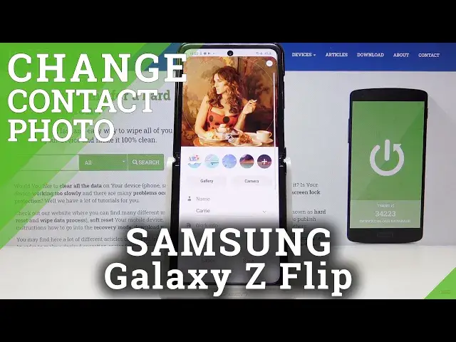'Video thumbnail for How to Add Photo to Contact in SAMSUNG Galaxy Z Flip – Personalize Contact'