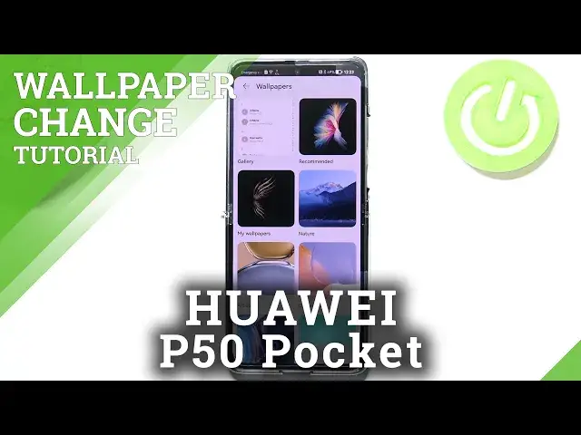 'Video thumbnail for How to Change Wallpaper in HUAWEI P50 Pocket – Refresh Home Screen Look'