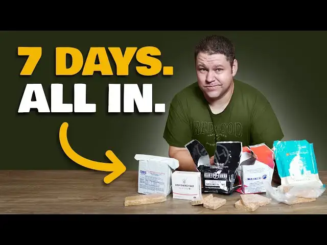 'Video thumbnail for I Ate Nothing But Emergency Ration Bars for a Week…'