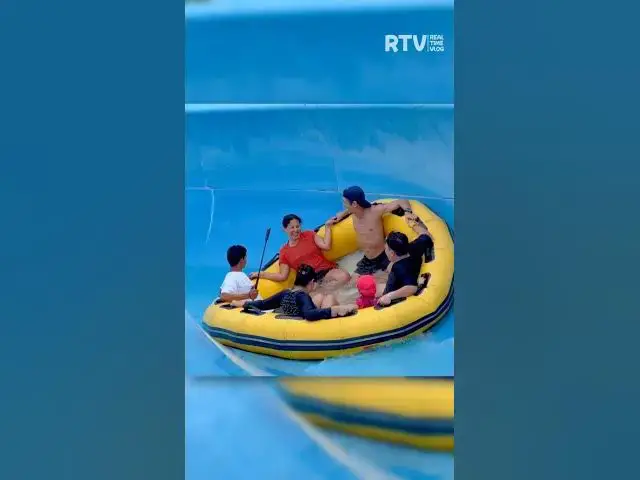 'Video thumbnail for Thailand’s BIGGEST Water Slide! 🌴💦 #shorts'