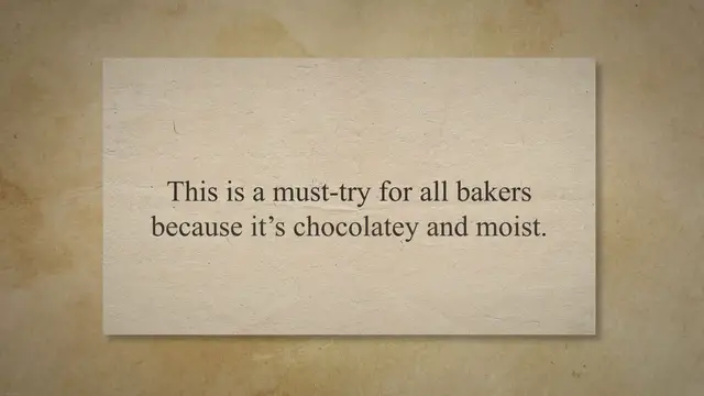'Video thumbnail for Jaleesa Spring Baking Championship Chocolate Cake Recipe'