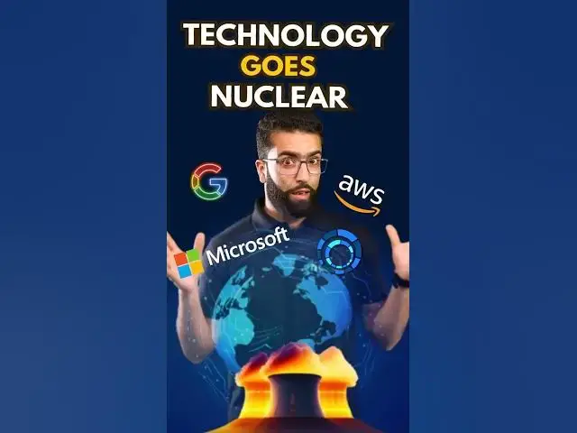 'Video thumbnail for Technology goes nuclear #shorts #nuclearenergy #techgiants'