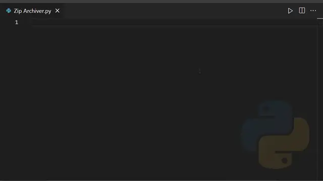 'Video thumbnail for Zip Archiver in Python'