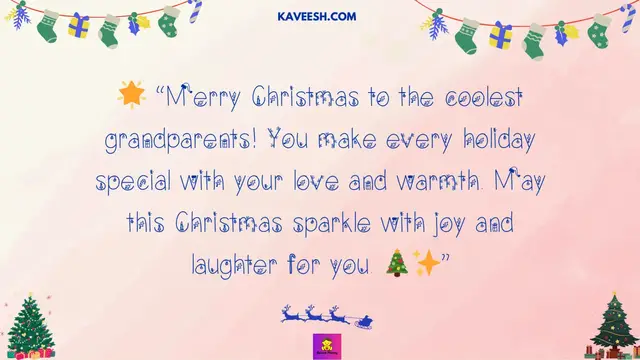 'Video thumbnail for Christmas Wishes for Grandparents'