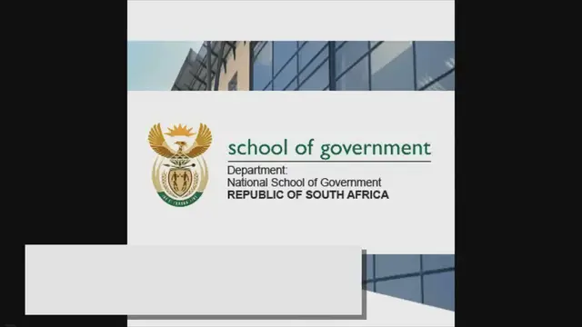 'Video thumbnail for Leanings at the National School of Government'