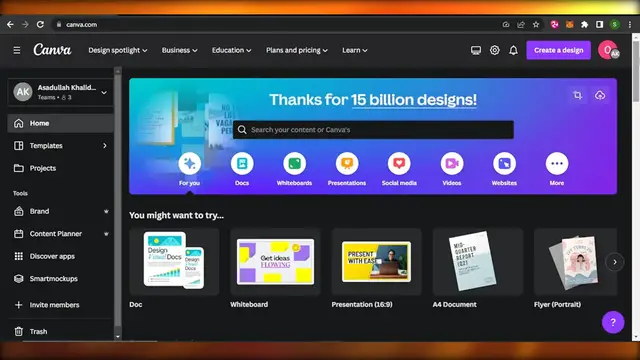 'Video thumbnail for How To Create Portfolio Website With Canva (For Free)'