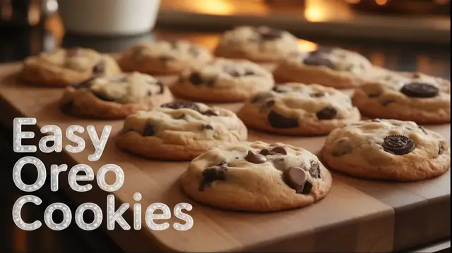 'Video thumbnail for Oreo Chocolate Chip Cookies | Soft & Chewy Recipe'