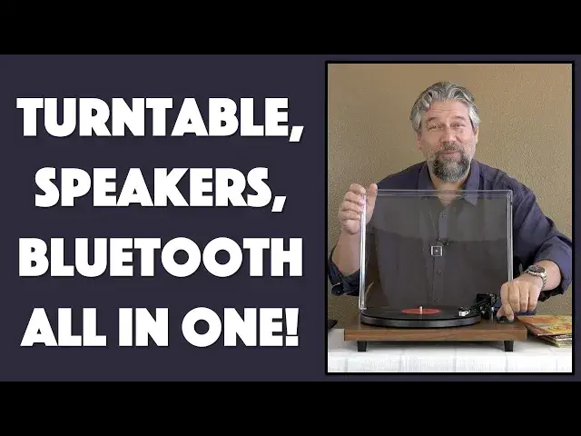 'Video thumbnail for DIGITNOW Hi-Fi LP Record Player Turntable + Speakers Set -- REVIEW'