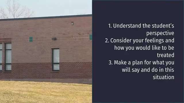'Video thumbnail for How to deal with disrespectful students'