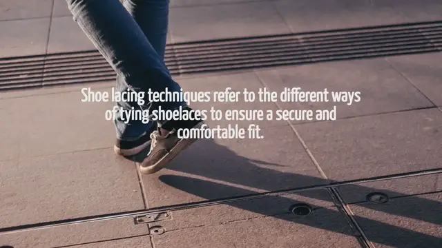 'Video thumbnail for How To Properly Lace Shoes'