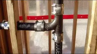 'Video thumbnail for Cast Iron Drain Pipe'