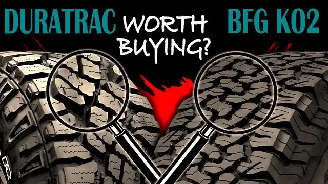 'Video thumbnail for Goodyear DuraTrac vs BF Goodrich KO2'