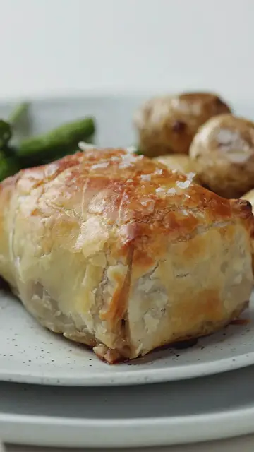 'Video thumbnail for Recipes, Videos, Food & Travel Shows ,Mini Beef Wellington'