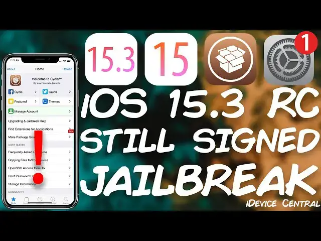 'Video thumbnail for iOS 15 - 15.3.1 JAILBREAK Update: iOS 15.3 RC STILL SIGNED! Downgrade While You Can (Good For JB!)'