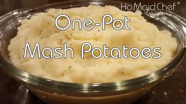 'Video thumbnail for Mashed Creamy Garlic Red Potatoes || Dining In With Danielle'