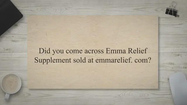 'Video thumbnail for Emma Relief Reviews 2023: Does This Supplement Really Work? Find Out!'