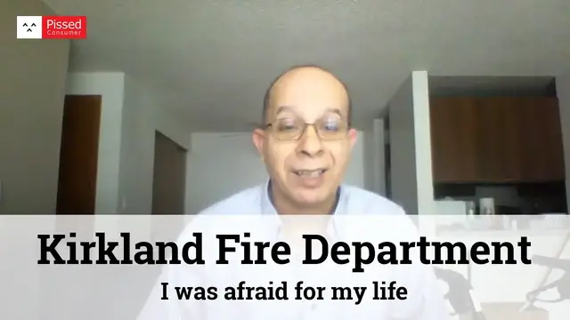 'Video thumbnail for Kirkland Fire Department Reviews "I was afraid for my life and ran as fast as I can"'