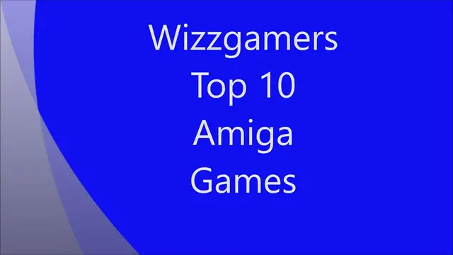 'Video thumbnail for Top 10 Amiga Games'