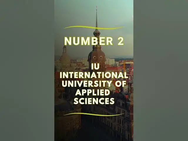 'Video thumbnail for 3 Best Universities Offering Online Bachelor’s Degrees in Germany #germany #studyabroad #university'