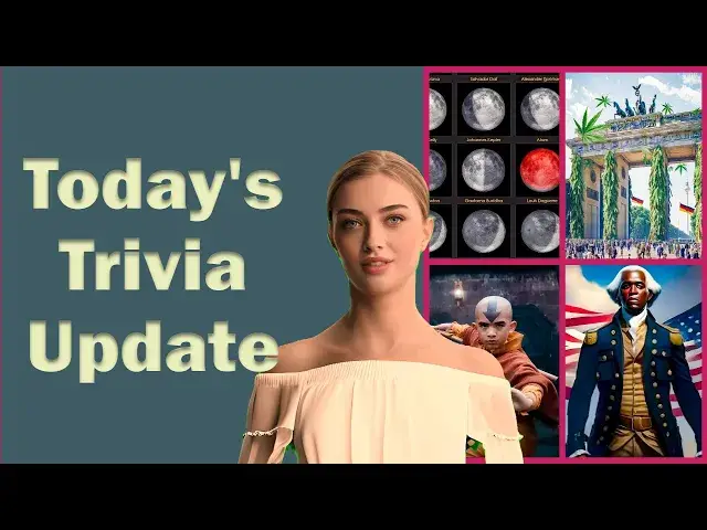 'Video thumbnail for Today's Trivia Update: From Cannabis Legalization to Art on the Moon 🌍🚀 | HowSmart.net'