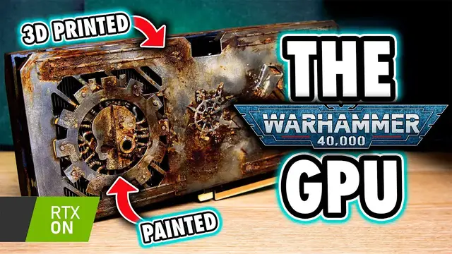 'Video thumbnail for 3D PRINTED RTX GRAPHICS CARD chassis - Palit Maker - 4070 Dual Edition'
